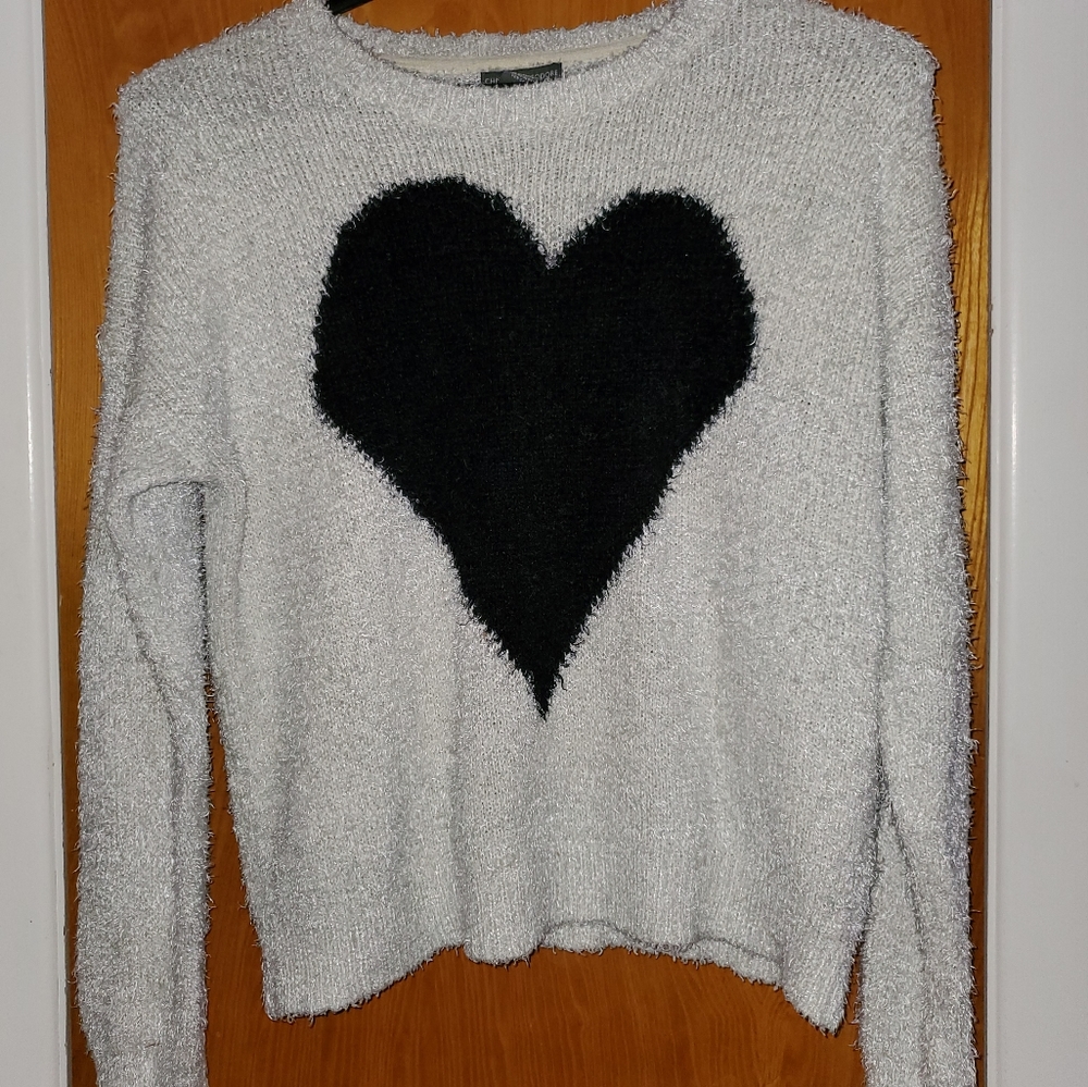Chelsea & Theodore Heart Sweater